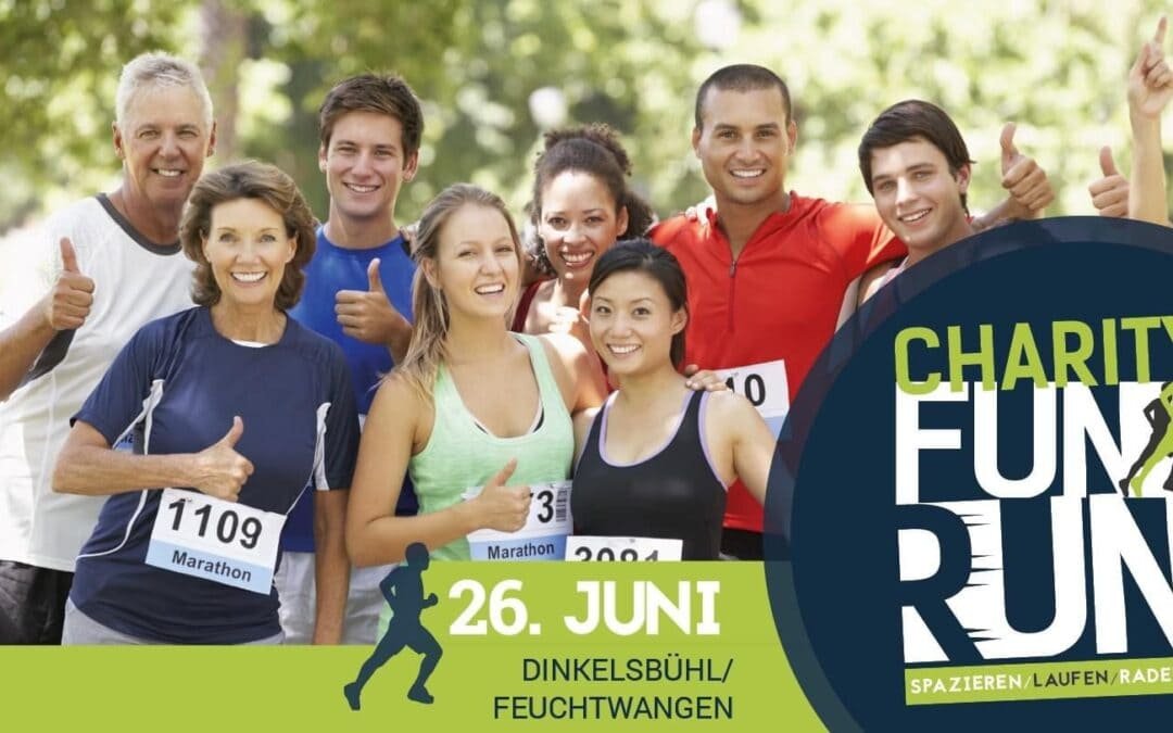 Der Charity Fun Run 2022 findet am 26.06.2022 statt!