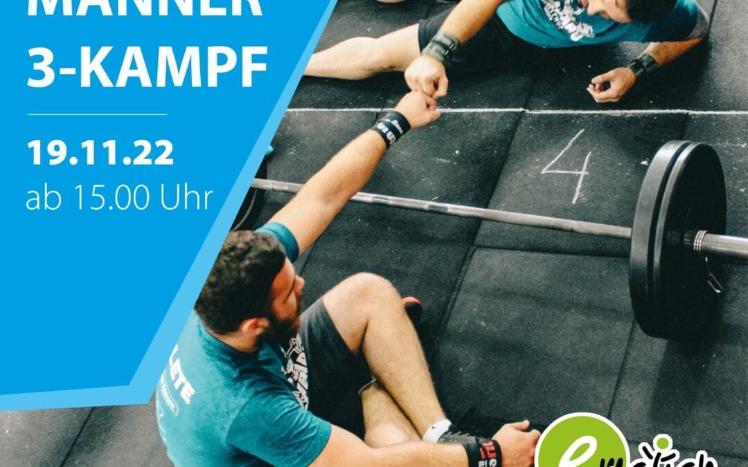 Moderner Männer 3-Kampf am 19.11. ab 15 Uhr