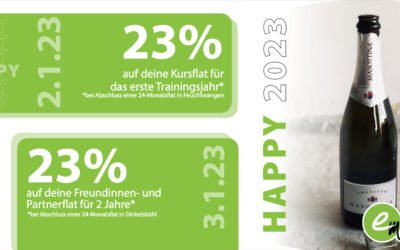 Happy 2023- mit Vollgas ins neue Jahr!